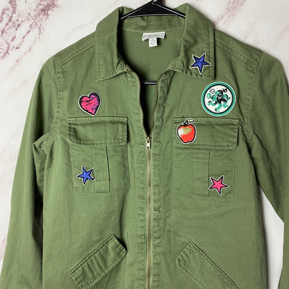 Disney Descendants D-signed utilitarian cargo kids girls size 12 olive green